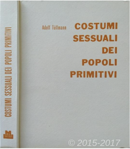 Copertina di Costumi sessuali dei popoli primitivi
